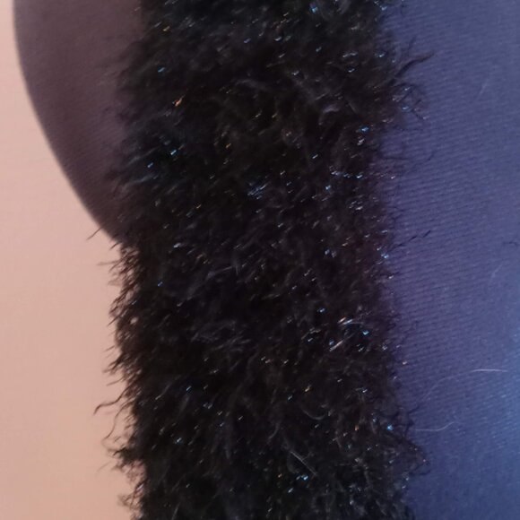 🔥SALE🔥Black‎ Shiny Scarf - Picture 3 of 5